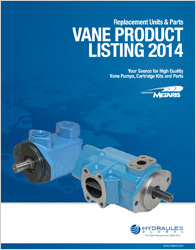 Click to view our Vane Product Listing