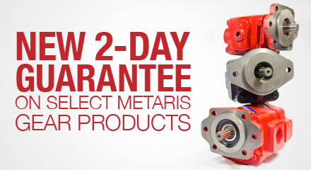Metaris' New 2-Day Guarantee on Select Gear Pumps